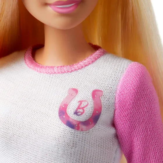 Barbie Set De Juego Diversión Con Caballos