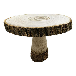 Nuevo Soporte De Pastel De Madera Rústica For 12 A 14cm Nuevo Soporte De Pastel De Madera Rústica For 12 A 14cm