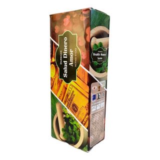 Caja De Incienso Salud Dinero Amor 120 Varillas Darshan Caja De Incienso Salud Dinero Amor 120 Varillas Darshan