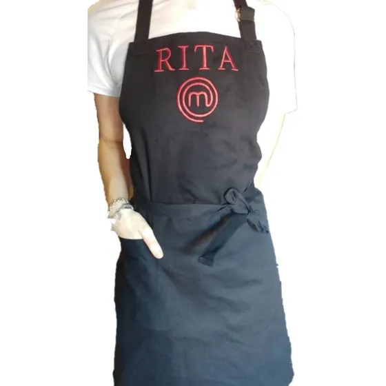 Delantales Bordados Personalizados + Gorro