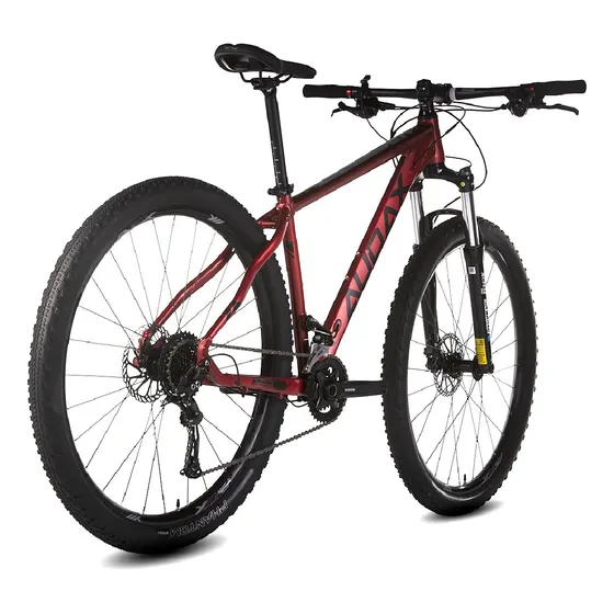 Bicicleta Audax Adx100 Vermelho Alivio 2x9 2025 Cor Vermelho Merlot Tamanho Do Quadro 17