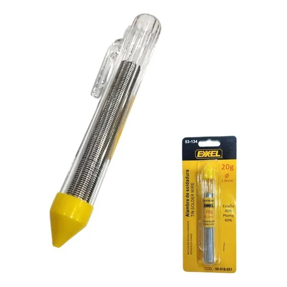 Estaño Para Soldar En Tubo 60/40 20gr 
