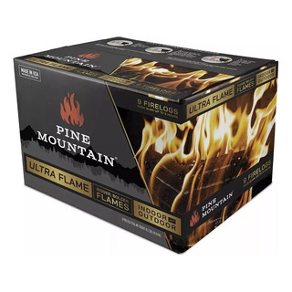 Leños Chimenea O Fogata Pine Mountain Ultra Flame 39.2 Kg Leños Chimenea O Fogata Pine Mountain Ultra Flame 39.2 Kg