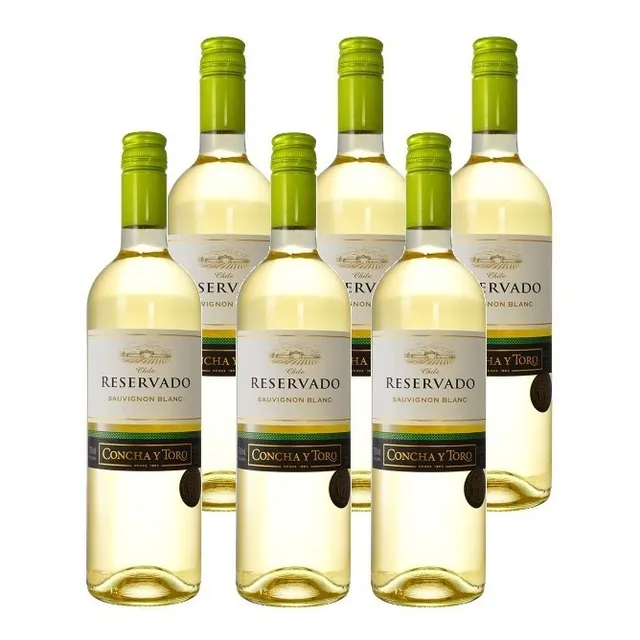 Vino Concha Y Toro Reservado Sauvignon Blanc Bot. 750 Ml X 6
