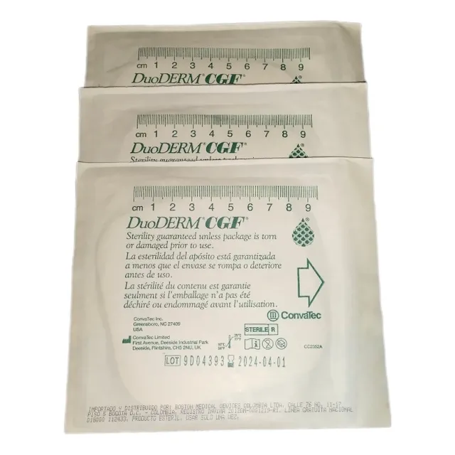 Aposito Parche Duoderm 10cmx10 Cm Cgf X 3 Unidades 