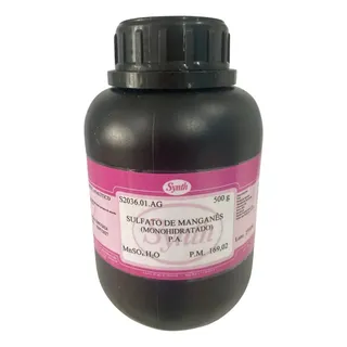 Sulfato De Manganes (oso) H2o P.a. 500g Labsynth