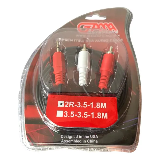 Cable Plus Rca 2r - 3.5 1.8m