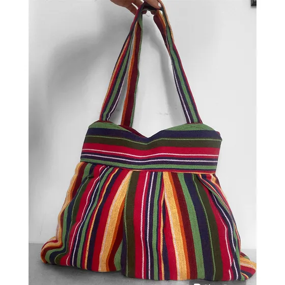 100 Bolsos De Tela Lona Diseños Varios