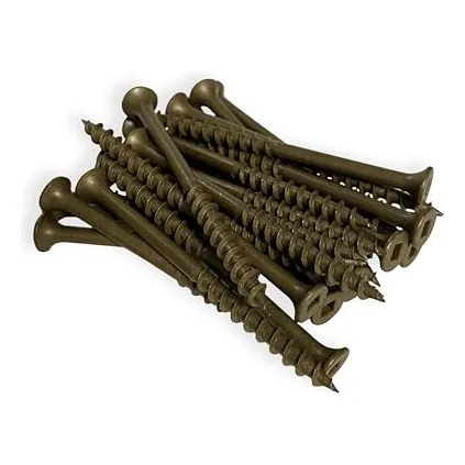 Tornillos Madera 8 X 2 1/2puLG Cuadrado Cabeza Bugle Ruspert