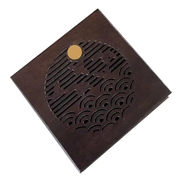 Quemador Incienso Madera Creativo Para Decoracion Accesorio