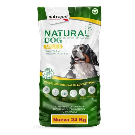 Comida Perro Natural Dog Adulto 24kg | Cuotas sin interés