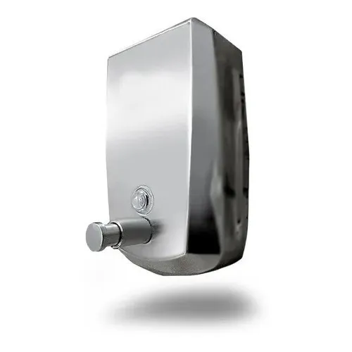 Dispensador De Jabón Liquido 500 Cc Acero Inoxidable Cromado