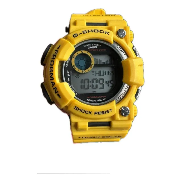 Casio G-shock-frogman-3445-gwf-01000nv Tochs Slar Vdrio Zfro