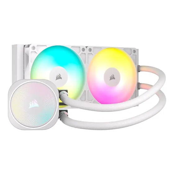 Water Cooling Corsair Nautilus 2x Cpu Cooler 240mm Rs Argb White