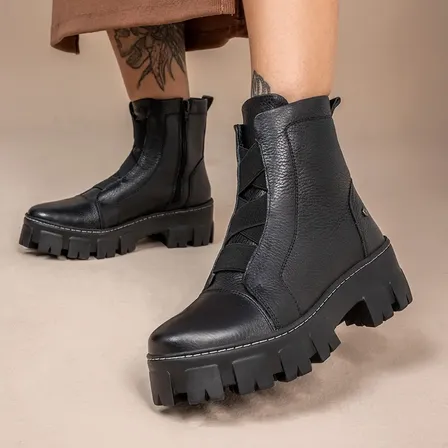 Bota Coturno Vittal Only Tendência Tratorado Feminino