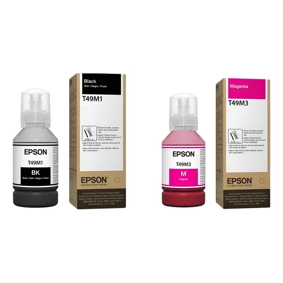 Kit 02 Original Sublimática Epson F170 F570 T49m120 T49m320