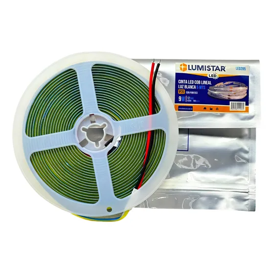 Cinta Led Carrete De Luz Blanca Lumistar 9w 5 Metros   