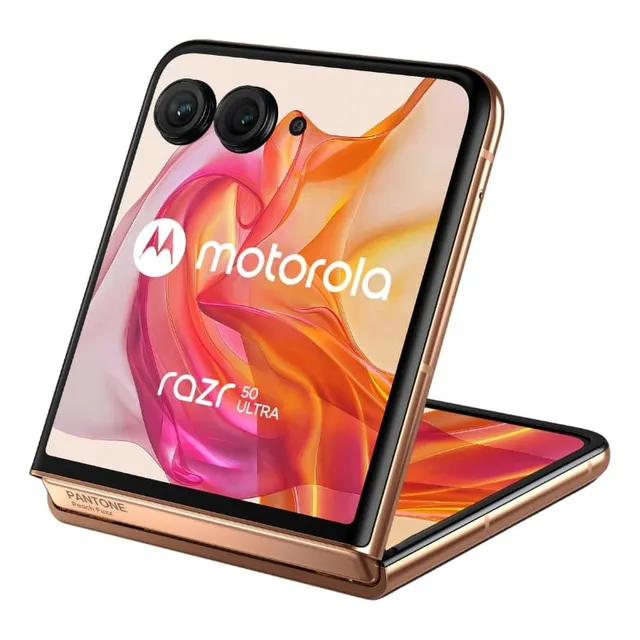 Motorola Razr 50 Ultra 5g 2024 Dual Sim 512 Gb Peach Fuzz 12 Gb Ram