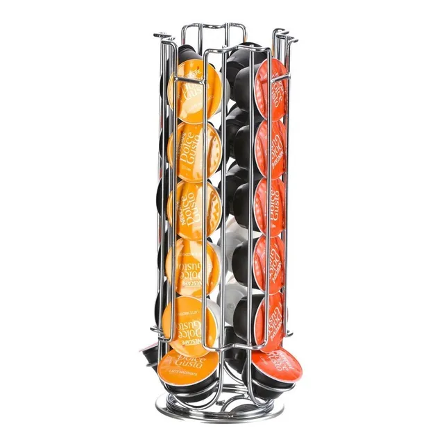 Soporte P/capsulas Dolce Gusto Giratorio Metal 24u