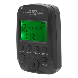 Acionador De Flash Sem Fio Visico Vc-818tx E Ttl 2.4g Acionador De Flash Sem Fio Visico Vc-818tx E Ttl 2.4g