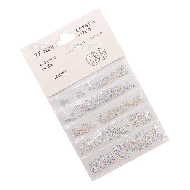 Strass Cristal Tornasol Swaroski 3d Deco Nail Art X1440 Uni