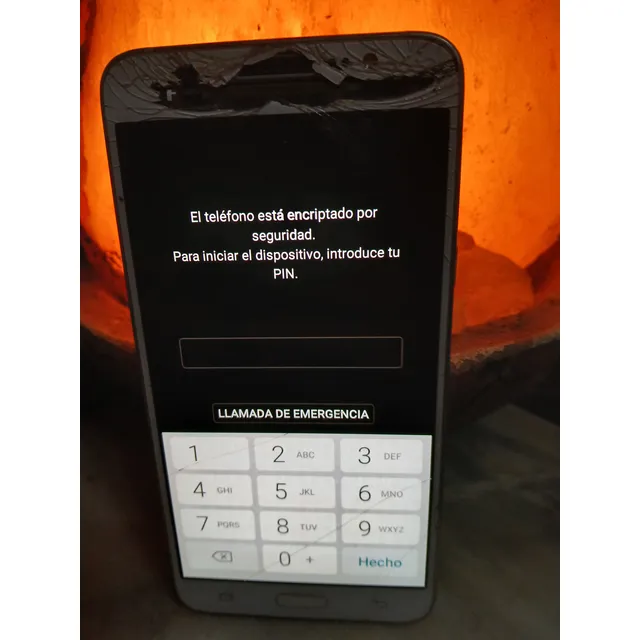 Samsung J7 Blanco Usado Para Repuesto Blanco