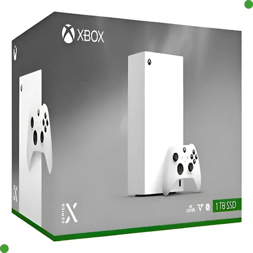 Microsoft Xbox Series S 512GB Pacote caçador dourado cor branco