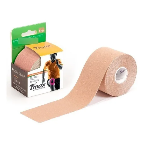 Fita Kinésio Tmax 5m X 5cm Bege Bioland