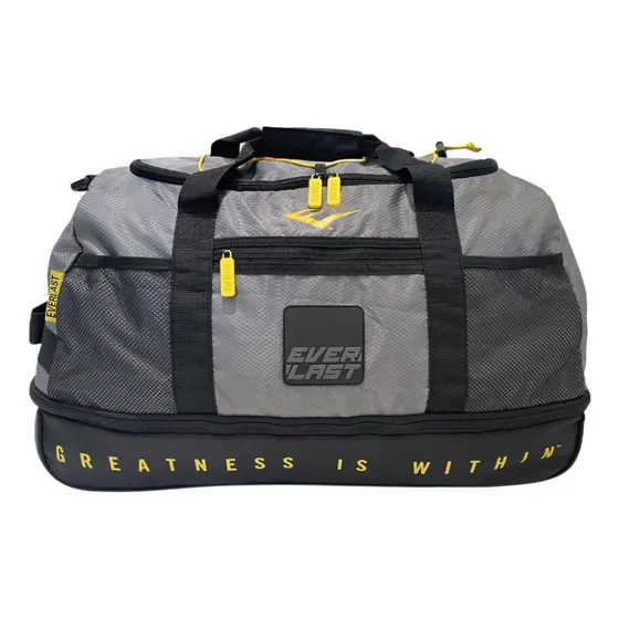 Bolso Everlast Con Ruedas Plegable Para Viajes Mujer Hombre Carrito Color Gris 27582- 27583- 27584