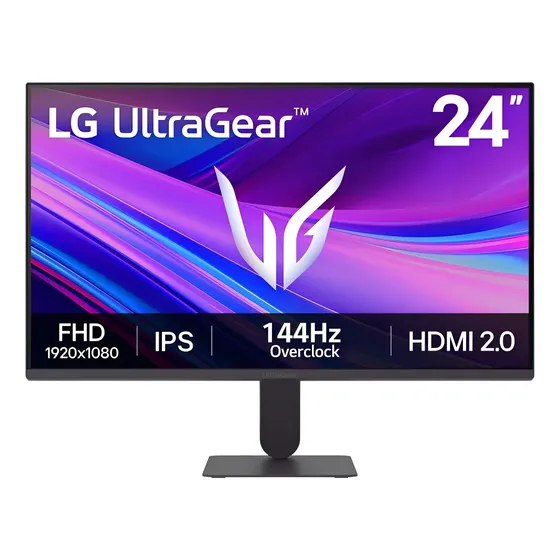 Monitor Gamer 24 Pul Lg Ultra Gear Pantalla Ips Fhd 144 Hz Negro