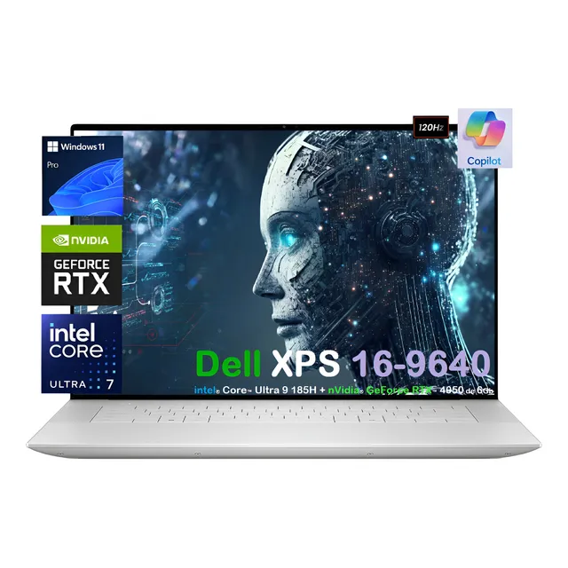Dell Xps 16-9640 Core Ultra-7 155h 32gb 1tb 16.3 Rtx 4050 6g