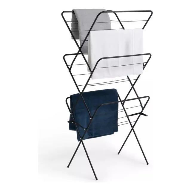 Tendedero Home Varais Home Plus Pared 60x46 Cm Negro