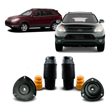 2 Kit Coxim Batente Coifa Dianteiro Hyundai Vera Cruz 07/12 2 Kit Coxim Batente Coifa Dianteiro Hyundai Vera Cruz 07/12