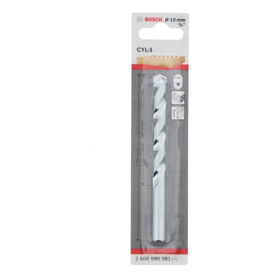 Mecha Para Concreto 3/8  10mm Bosch