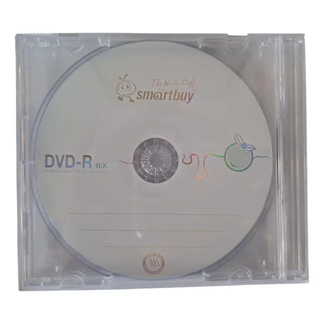 1 Cd Smartbuy Logo + 1 Estuche Jewel Transparente.
