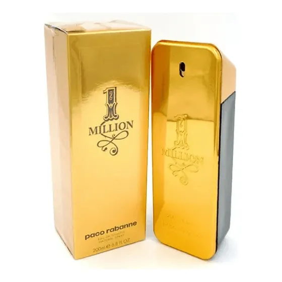 Perfume Paco Rabanne 1 Million Edt 200ml - Selo Adipec 100% Original Lacrado Nota Fiscal