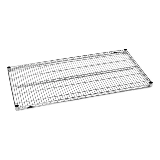 Estanteria Alambre Industrial Acero Chapado Niquel Cromado X