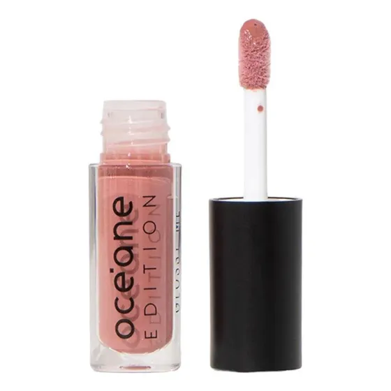 Mini Brilho Labial Nude - Shimmer Brown Océane Edition 1g