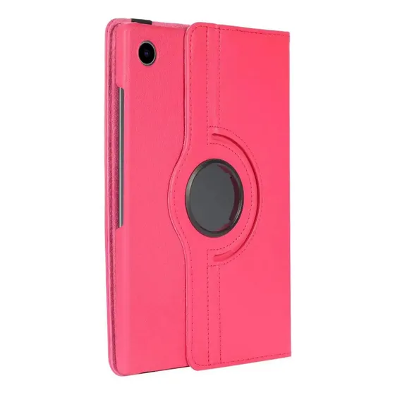 Capa Giratória Arctodus Para Tablet Tab A9 8.7 - X115 / X110 Cor Rosa Escuro