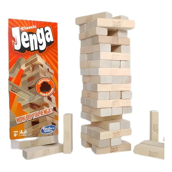 Jenga Classic De Hasbro Juego De Mesa