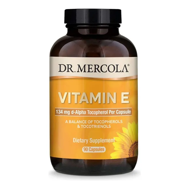 Vitamina E 90 Cap Dr  Mercola - Un - Unidad A $5454