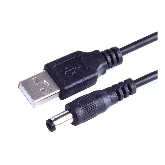 Cable Usb 5v Punta 5.5x2.5 Mm | Modem | Router | Mini Ups