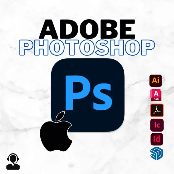 Adobe Photoshop  Para Mac - 2025 Completo Permanente