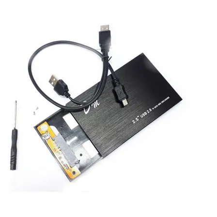 Cofre Disco Duro 2.5  Usb 2.0 Cable Doble  Y  Sata O Ide