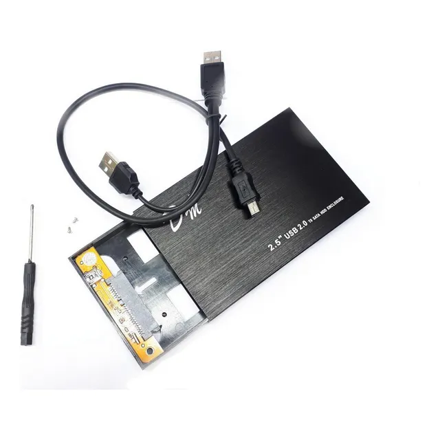 Cofre Disco Duro 2.5  Usb 2.0 Cable Doble  Y  Sata O Ide