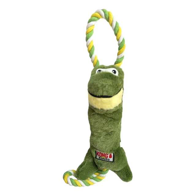 Juguete Peluche Kong Tugger Knots Frog M/l
