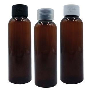 Botella Plastico Ambar 60 Ml Envase Con Tapa Rosca X 30 Botella Plastico Ambar 60 Ml Envase Con Tapa Rosca X 30