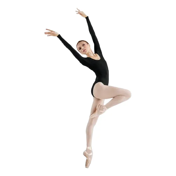 Mallas De Danza  Adultos Ballet Patin Gimnasia . Manga Larga