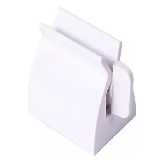 Soporte Dispensador Pasta Dental Dientes Chico Color Blanco