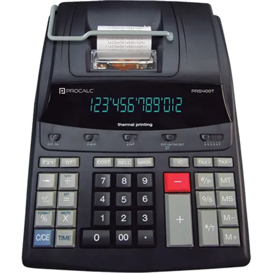 Normal Procalc Calculadora De Impressao Termica Procalc Pr5400t | Mercado Livre